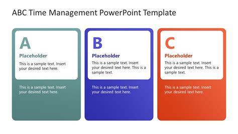 abc time management  template slidemodel
