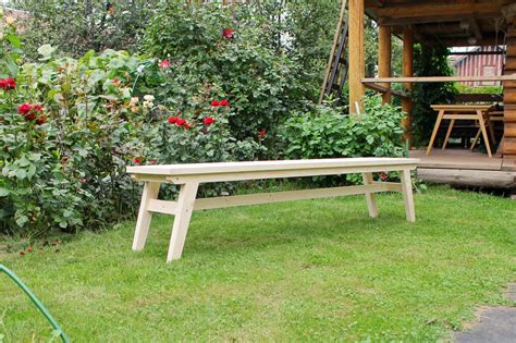 Купить Лавка дачная деревянная 200 см, МР-13 в интернет-магазине Wooden ...