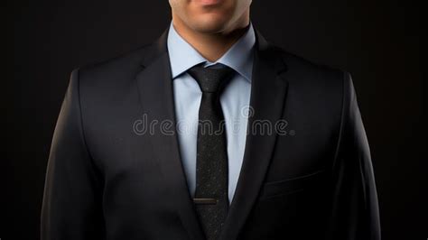 Minimalistic Superb Clean Business Man Ai Generated Stock Illustration