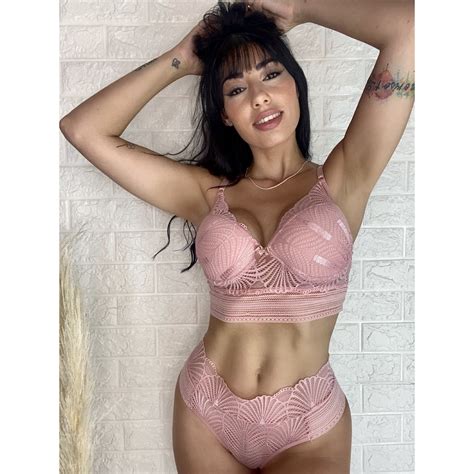 Kit Conjuntos Lingerie Luxo Cores E Modelos Sortidos Shopee Brasil