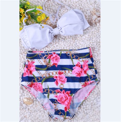 Retro Rose Bikini Swimsuit Ax Ax On Luulla