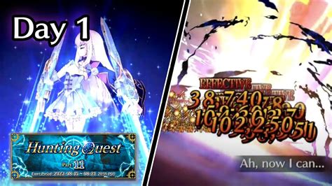 Fgo Na Hunting Quest Part Day Lv T Ft Melusine Ce No