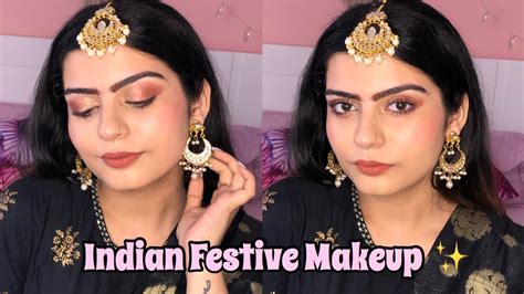 Indian Festive Makeup Look Beginners Friendly Yashita Rai Youtube