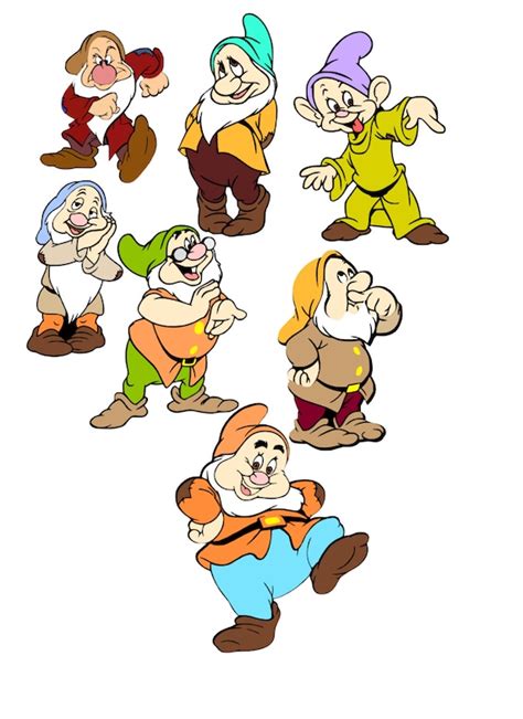 7 Dwarfs Svg Seven Dwarfs Svg Digital Cutting File Seven