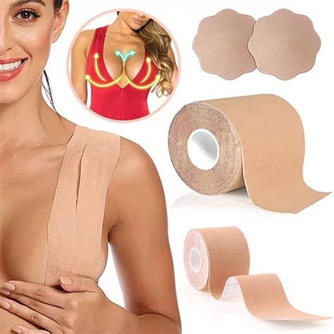 Sutia Adesivo Fita Boob Up Invisivel Fit 3D A Prova D Agua Resistente Ao Suor Shopee Brasil