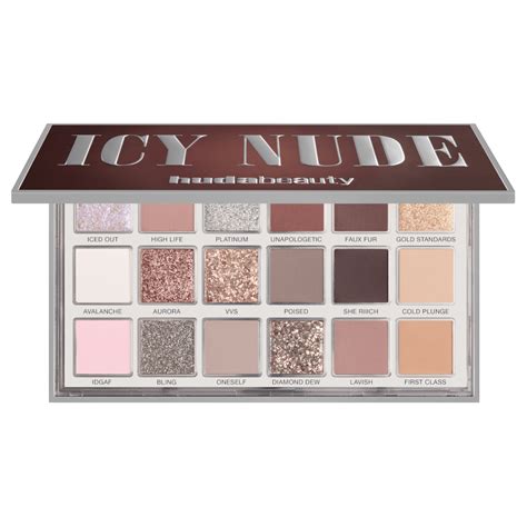 Huda Beauty Icy Nude 18W Palette Shop At Adore Beauty