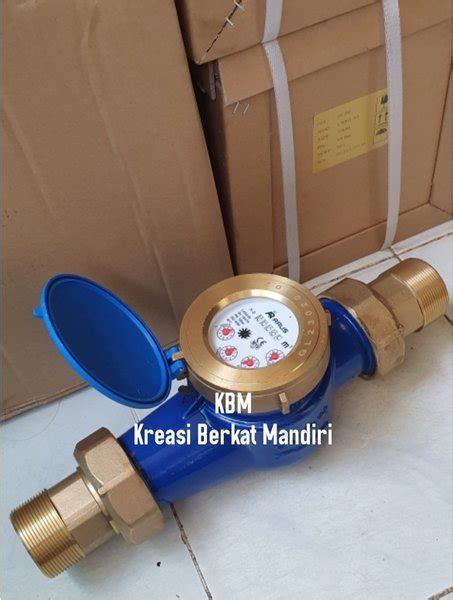 Jual WATER METER 2 INCH SCREW DRAT ARUS LXSG 50 METERAN AIR DN50 Di