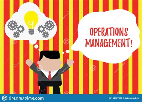 Writing Note Showing Operations Management Business Photo Showcasing