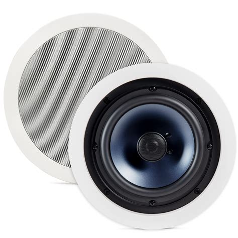 Buy Polk Audio RC80i 2 Way In Ceiling In Wall Speakers Pair White