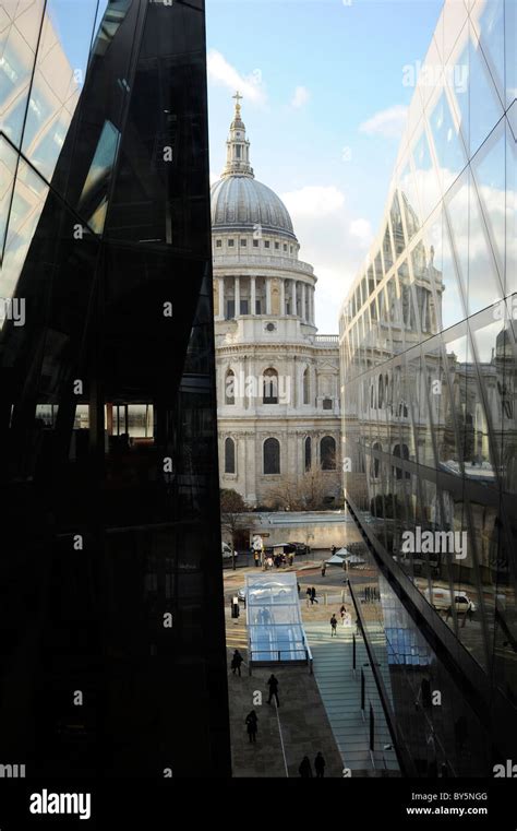 One New Change Shopping Centre London Stock Photo Alamy