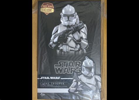 Ready Hot Toys MMS STAR WARS CLONE TROOPER CHROME VERSION Toys Buying Agent