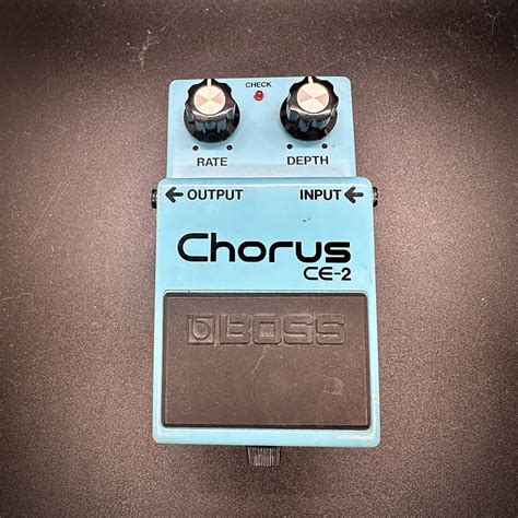 USED Boss CE-2 Green Label Chorus Pedal | Reverb
