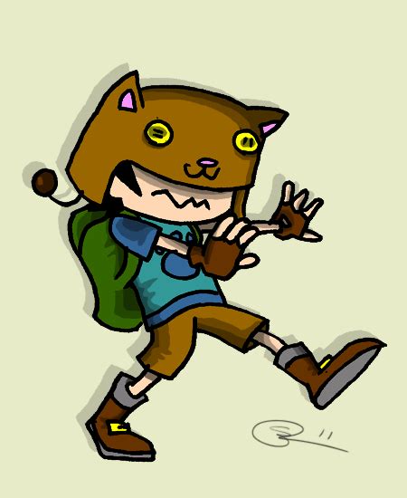 No Rules Required Cat Boy Concept Art