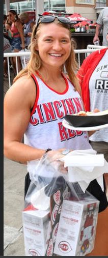 This Bulging Bicep Babe From A Cincinnati Reds Ad R Nattyorjuice