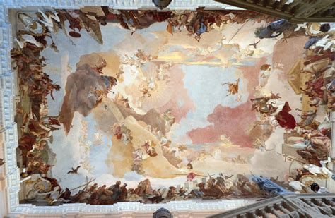 L Olimpo E I Quattro Continenti Di Giambattista Tiepolo ADO Analisi