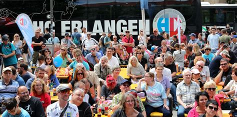 Saisoner Ffnung Des Hc Erlangen Gro E Handball Vorfreude Und F Nf