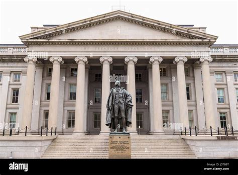 Us Treasury Department Building Washington Dc Usa Stock Photo Alamy