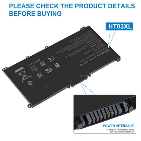 HT03XL Laptop Battery For HP Pavilion L11421 2C2 Ubuy India