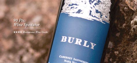 A bottle of Burly Wine Cabernet Sauvignon