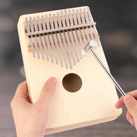 Kalimba Pouce Doigt Piano Touches Pouce Doigt Piano En Bois De Pin