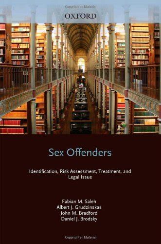 Amazon Sex Offenders Identification Risk Assessment Treatment And Legal Issues EBook