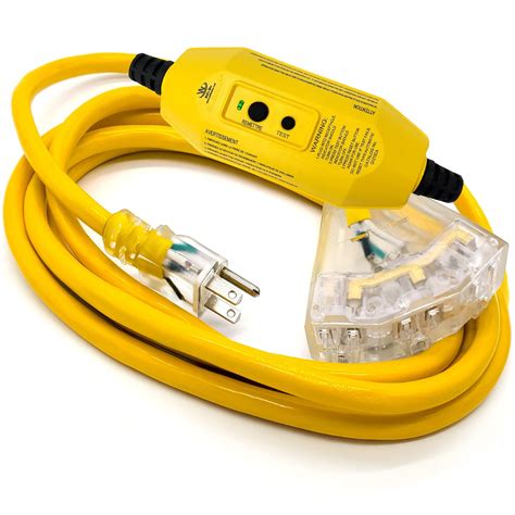 Buy Ft Gfci Gauge Heavy Duty Extension Cord Outlet Sjtw