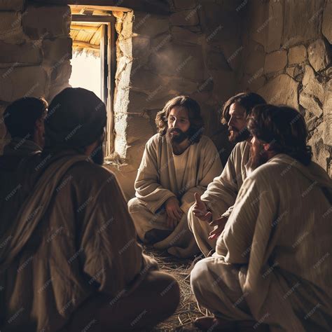 Premium Photo Multiracial Group Listening Jesus Teacher Spiritual