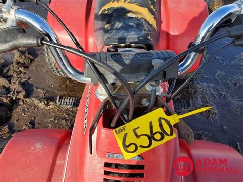 1985 Honda Trx 125 Adam Marshall Land And Auction Llc