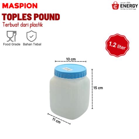 Maspion Toples Pound Liter Energy Bali