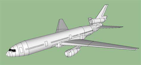 Three Amigo Papercraft Paper Craft Interest Group Douglas Dc 10