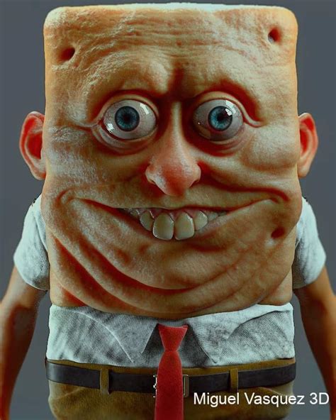 Spongebob Speed Sculpt By Miguel Vasquez Ralternativeart