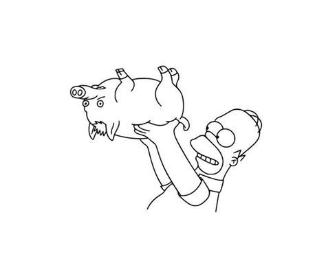 Spider Pig Svg Etsy Canada Simpsons Tattoo Full Hand Tattoo Pig