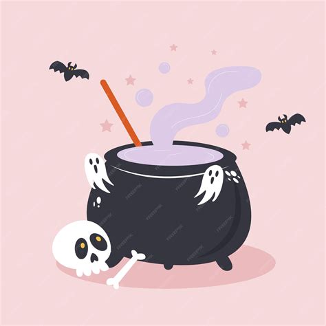 Premium Vector | Caldron illustration