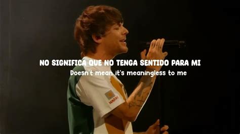 Louis Tomlinson Chicago Sub Español Youtube