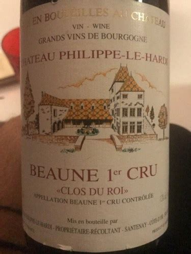 Ch Teau Philippe Le Hardi Beaune Er Cru Clos Du Roi Vivino Us