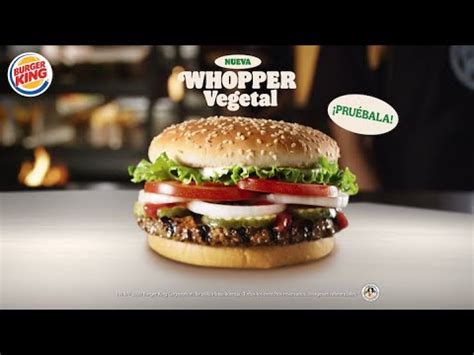 Burger King Nueva Whopper Vegetal YouTube