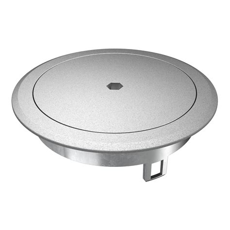 Tampa cega com fecho, GES R2, cromado | OBO