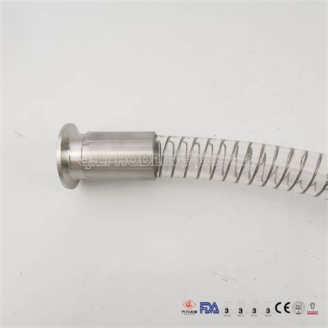 Clear Flexible Pu Steel Wire Reinforced Hose China Pu Hose With Spring