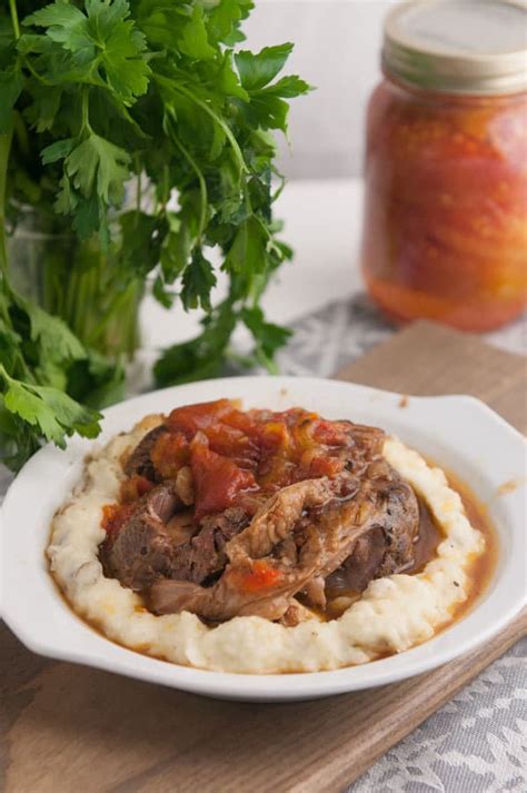 Italian Braised Beef Shanks Recipe Two Lucky Spoons