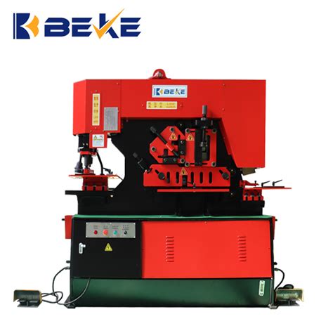 Q Y Series Hydraulic Ironworker Machine Sheet Metal Iron Worker