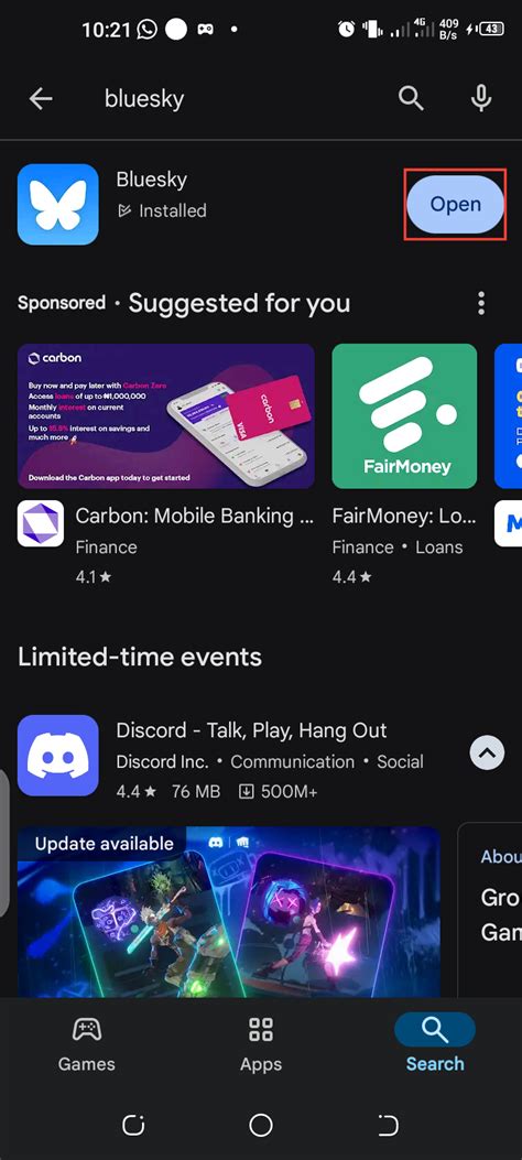 how to set up bluesky account