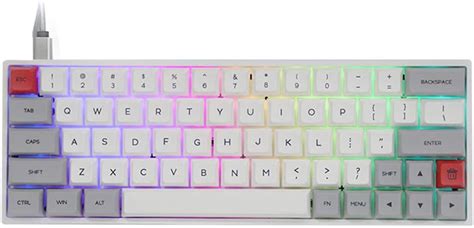 Epomaker Sk S Hot Swappable Bluetooth Wireless Wired Mechanical Keyboard With Rgb Backlit