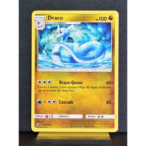 Carte Pok Mon Draco Sl Majest Des Dragons Neuf Fr