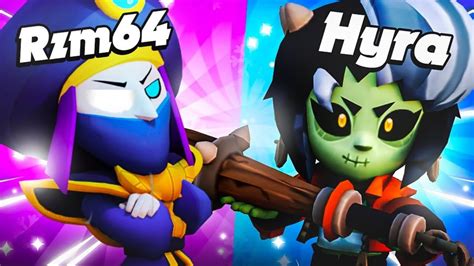 BRAWL STARS HYRA 1V1 RZM64 YouTube