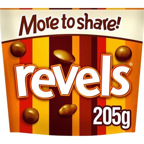 Revels Chocolate More to Share Pouch Bag (205g) - Compare Prices ...