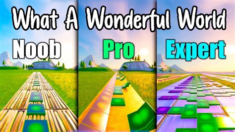 Louis Armstrong What A Wonderful World Noob Vs Pro Vs Expert