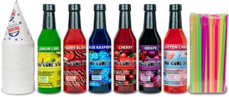 127oz Sno Cone Syrups 4 Pack Grocery And Gourmet Food