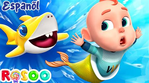 Baile Del Tibur N Beb Baby Shark Canciones Infantiles Rosoo En