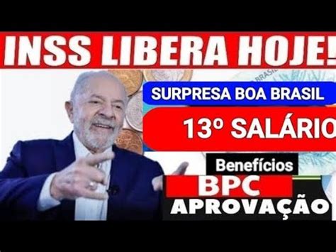 Surpresa Para BPC LOAS Veja Quando Governo Vai Liberar O 13Salario