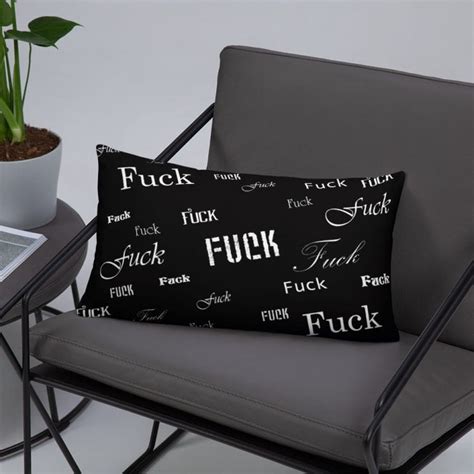 Fuck Throw Pillow Get Yours Today Explore Sex Talk